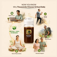 Gritsol Organics - 100% Ayurvedic - Full Day Energy